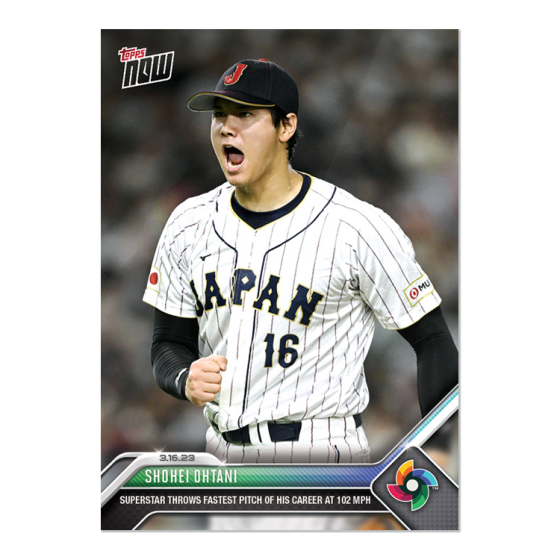 75枚限定 大谷翔平 2022 Topps Update Series WBC-