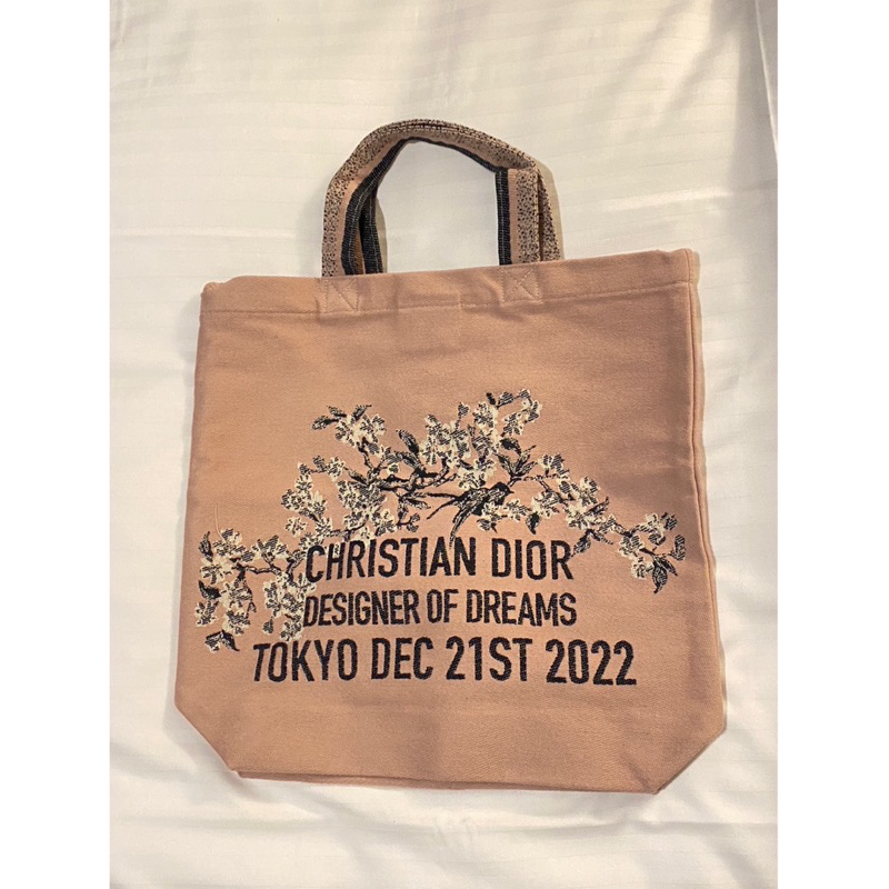 現貨最後1組《Christian Dior: Designer of Dreams》日本展覽帆布袋