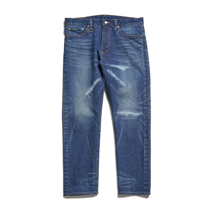 23SS UNIFORM EXPERIMENT DAMAGED DENIM PANTS 全新正品UE | 蝦皮購物