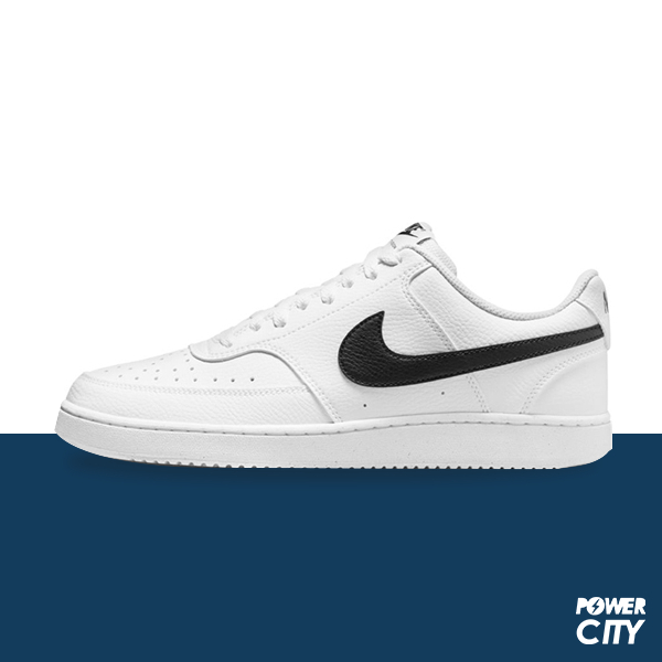NIKE】COURT VISION LOW NEXT NATURE 休閒鞋板鞋黑白男-DH2987101