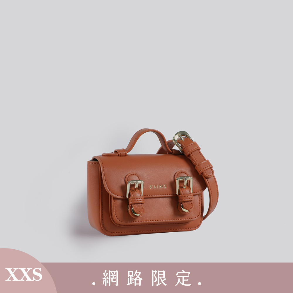 ★S'AIME 英倫雙釦手提MINI劍橋包 ショルダーバッグ/送料込 ☆S'AIME 英倫雙釦手提MINI劍橋包 ショルダーバッグ/送料込 (S