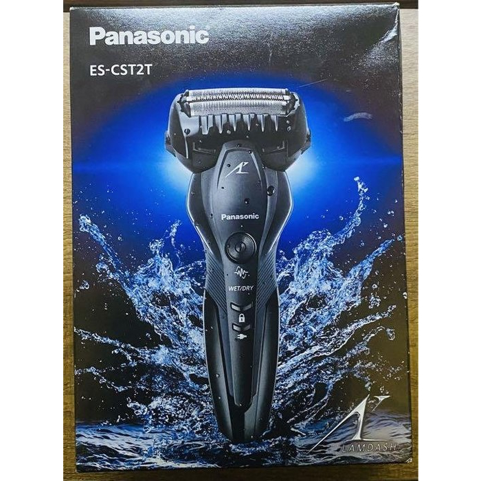 【珍華堂】日本製Panasonic -充電式3枚刃刮鬍刀 ES-CST2T-K-全新品
