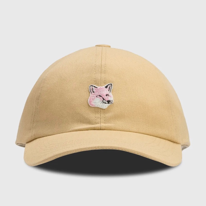 Maison Kitsune Fox Head 小狐狸頭帽子棒球帽白色| 精品服飾/鞋子| Yahoo奇摩購物中心