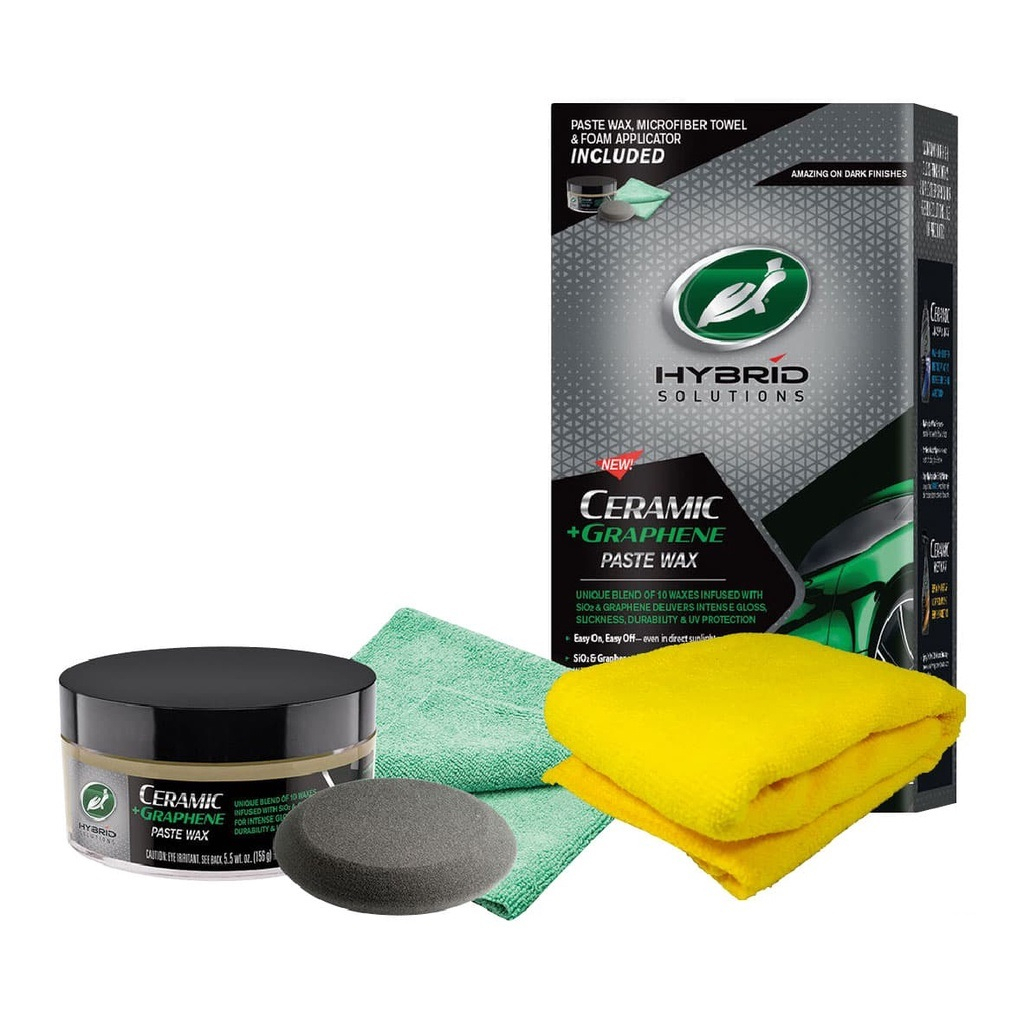 龜牌Turtle Wax T307 頂級瓷護+石墨烯硬蠟(156g)附推蠟布【麗車坊03144】 | 蝦皮購物