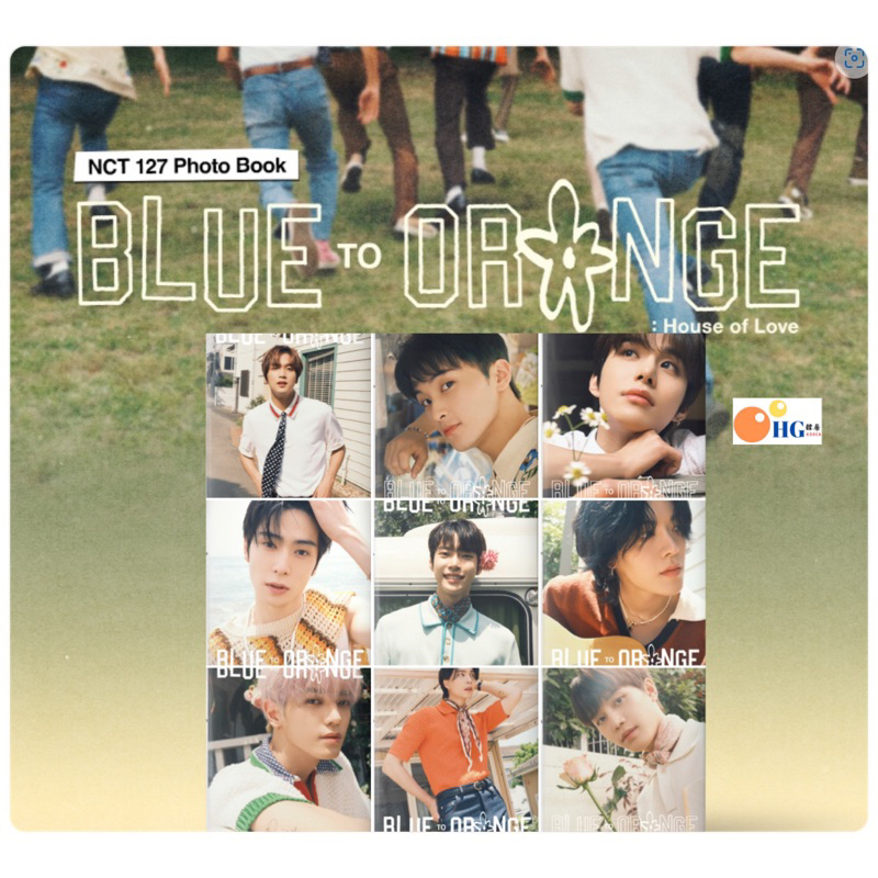 韓居🇰🇷 NCT 127 NCT127 PHOTO BOOK [BLUE TO ORANGE] 寫真書| 蝦皮購物