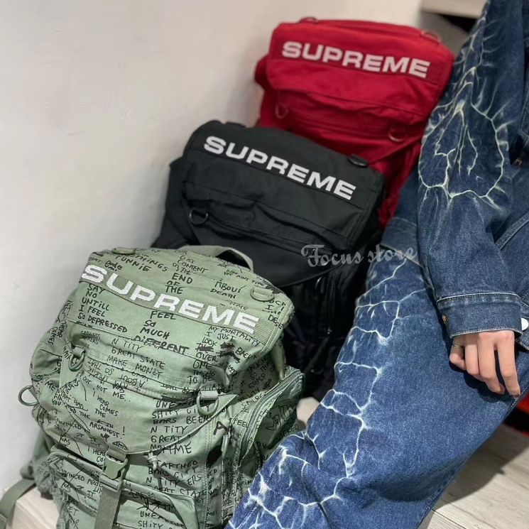 【Focus Store】 現貨 Supreme 23SS Field Military Backpack 後背包