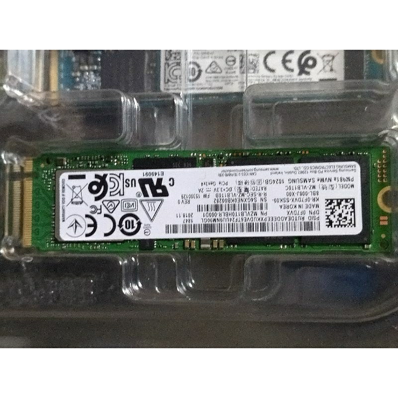 現貨 三星Samsung PM981a 256GB，1TB Gen3x4 PCIe M.2 2280 SSD NvMe | 蝦皮購物