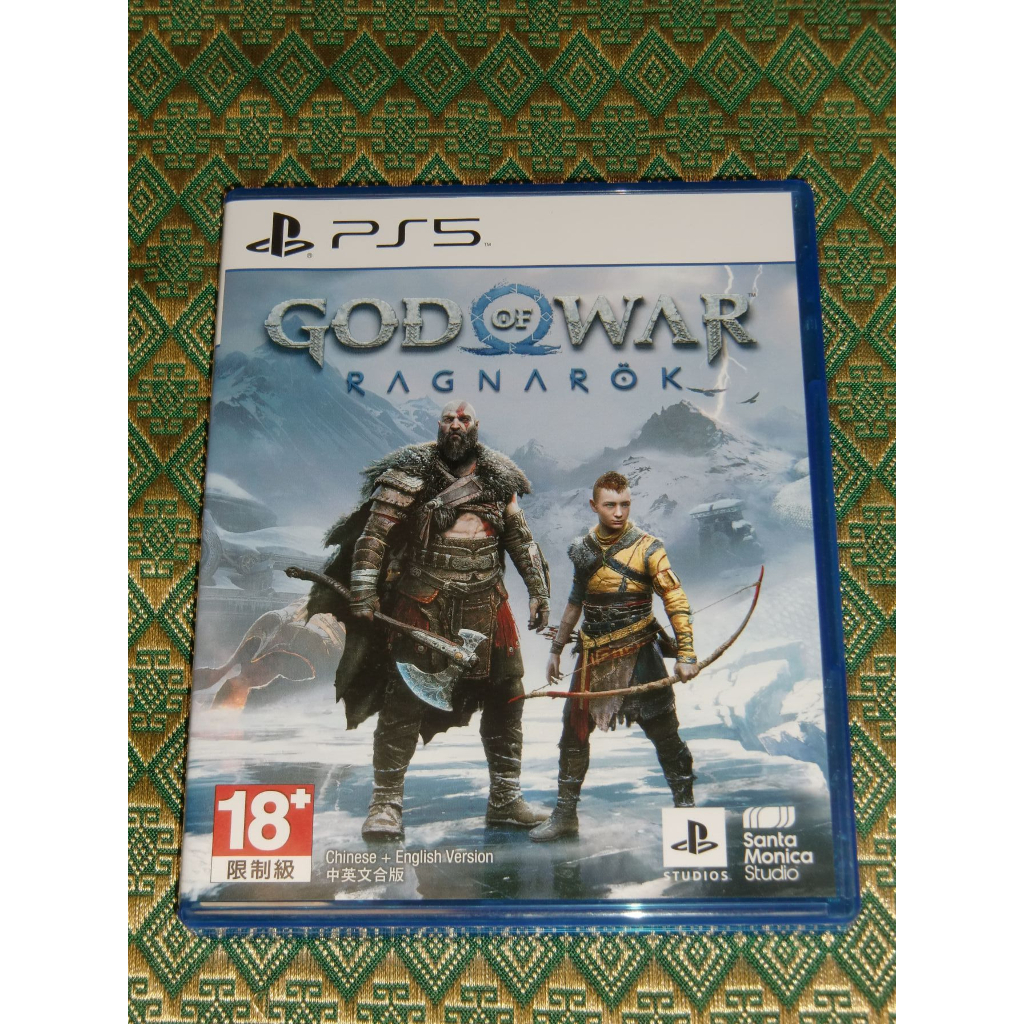 PS5 戰神 諸神黃昏 中文版 實體片 二手 God of War Ragnarök | 蝦皮購物