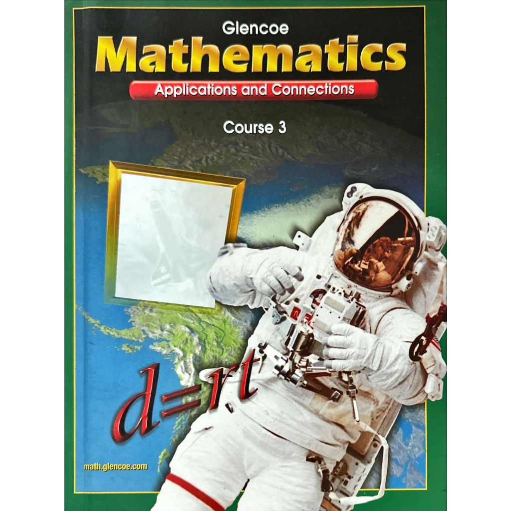 【美國三年級二手教科書】Mathematics Course 3 (-_T118A-) | 蝦皮購物