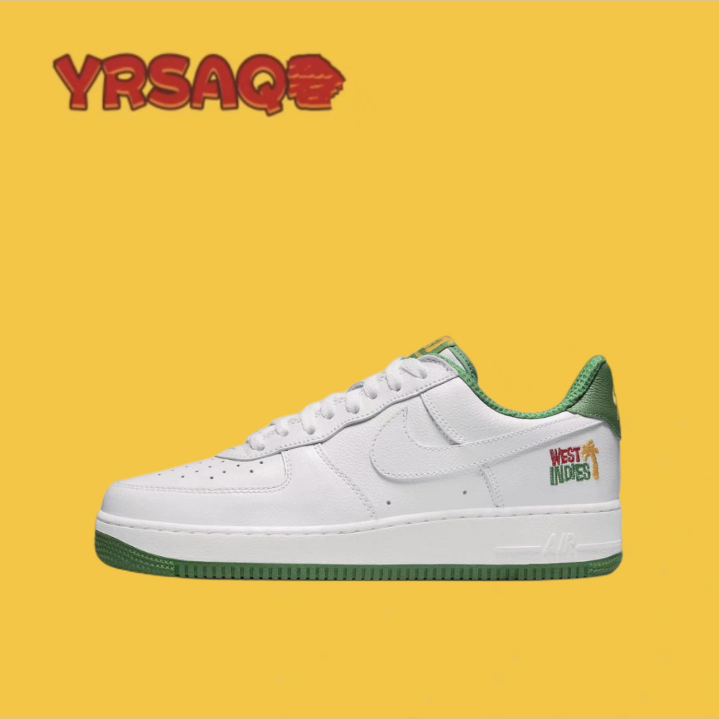 開學季大促Air Force 1 Low Retro 白綠West Indie 休閒鞋DX1156-100