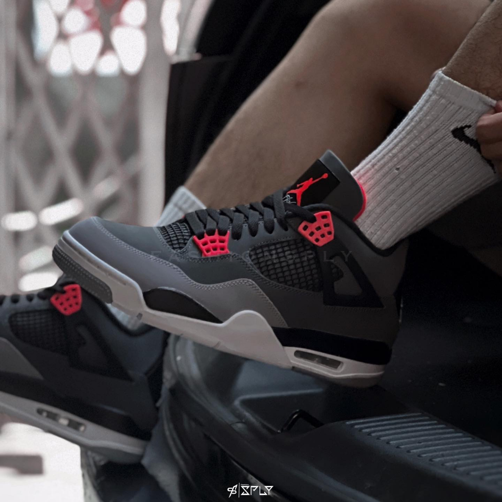 【Fashion SPLY】Air Jordan 4 Infrared 黑灰 紅外線 DH6927-061