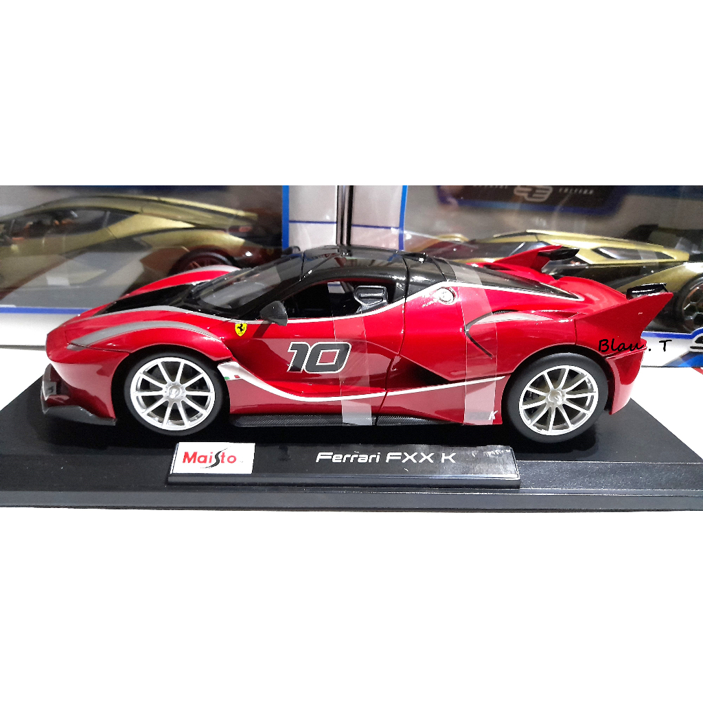 全新品】Maisto 1/18 美馳圖模型車Ferrari FXX K / 好市多代購| 蝦皮購物