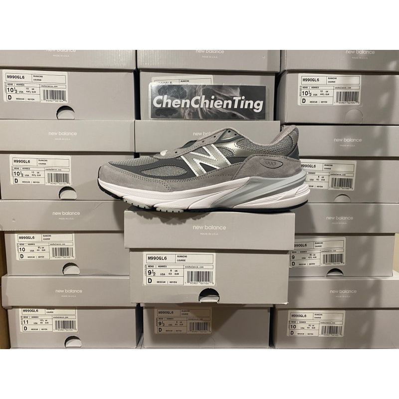 現貨+預購］New Balance 990 v6 M990GL6 / W990GL6 復古運動鞋元祖灰