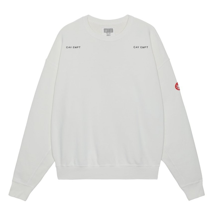 Hills 台北實體門市】CAV EMPT C.E / WASHED CREW NECK 水洗大學T 雙面