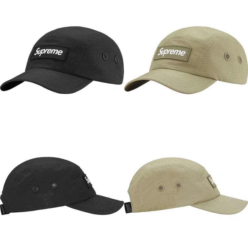 【area0439】2023 春夏 Supreme Ventile Camp Cap 五分割帽 老帽 防潑水