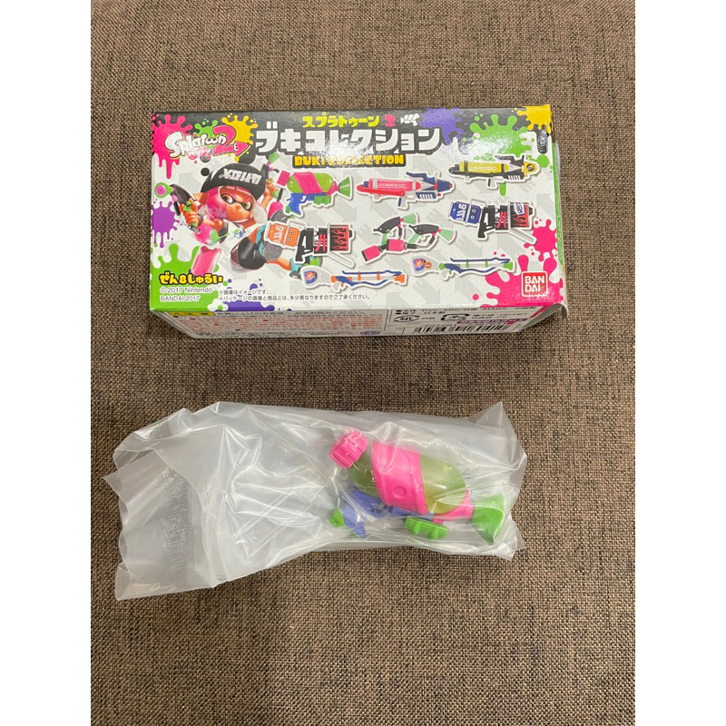 《現貨》Splatoon 武器模型盒玩 指定款 斯普拉遁 ブキコレクション 萬代 Bandai | 蝦皮購物