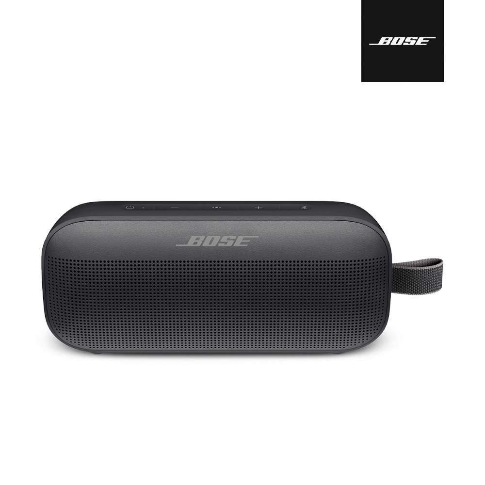 BOSE Soundlink Flex IP67 防水防塵織帶掛環輕巧可攜式藍牙揚聲器黑色