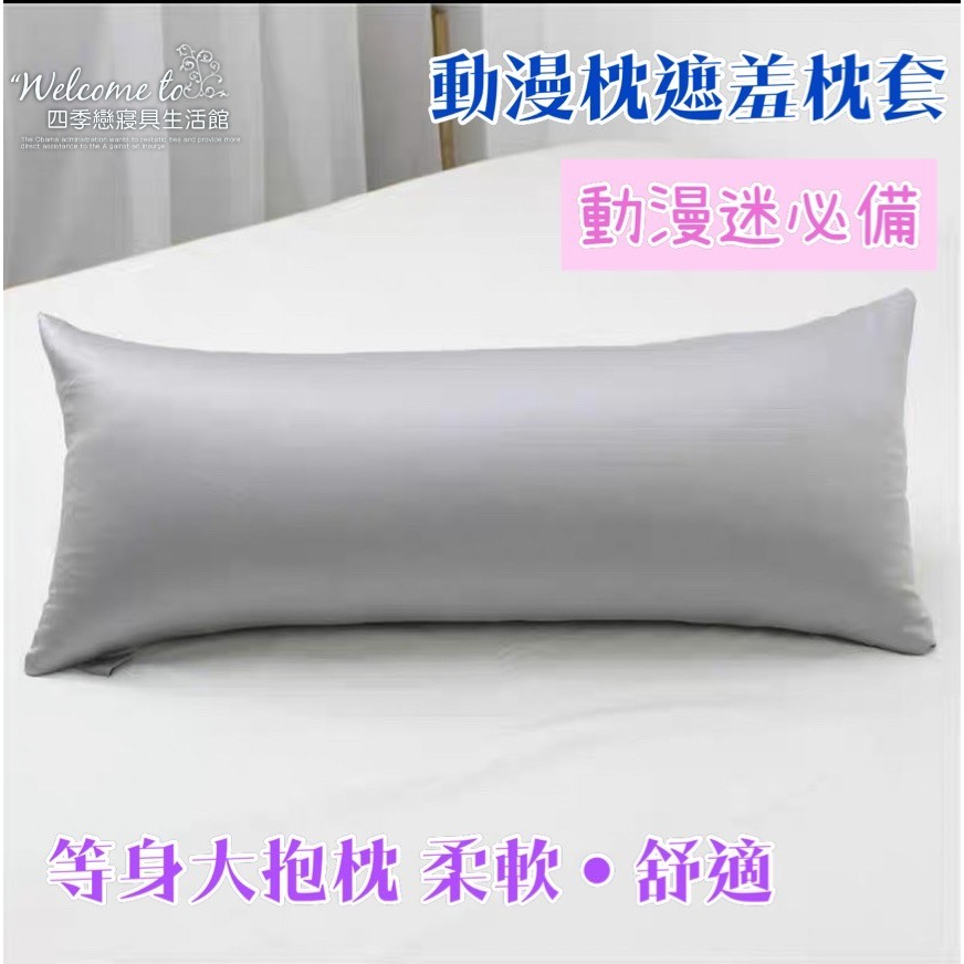 【各種尺寸抱枕芯抱枕套】【動漫枕心抱枕套/等身抱枕遮羞套】灰色舒適面料防塵套靠墊套 | 蝦皮購物