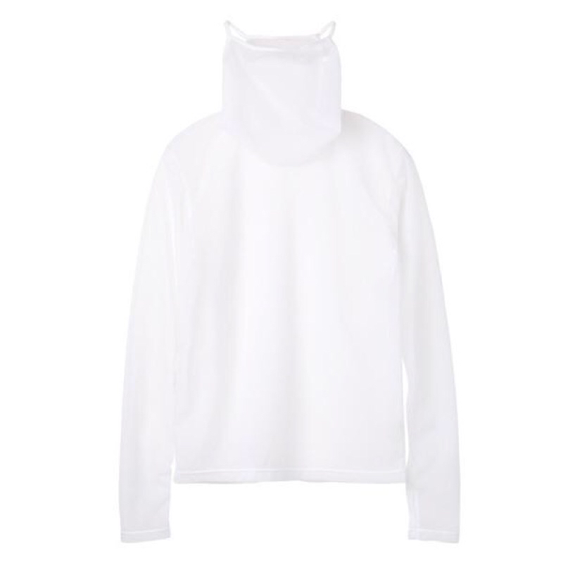 John Lawrence Sullivan Earhook Hi-Neck Top (White) 面罩式透膚袖套