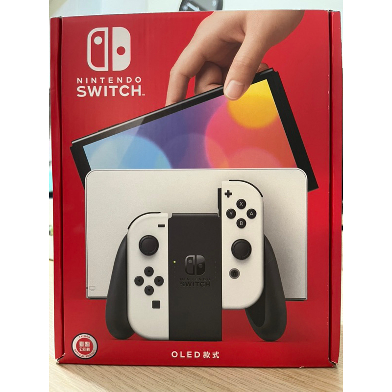 全新任天堂Nintendo Switch NS 主機OLED 白| 蝦皮購物