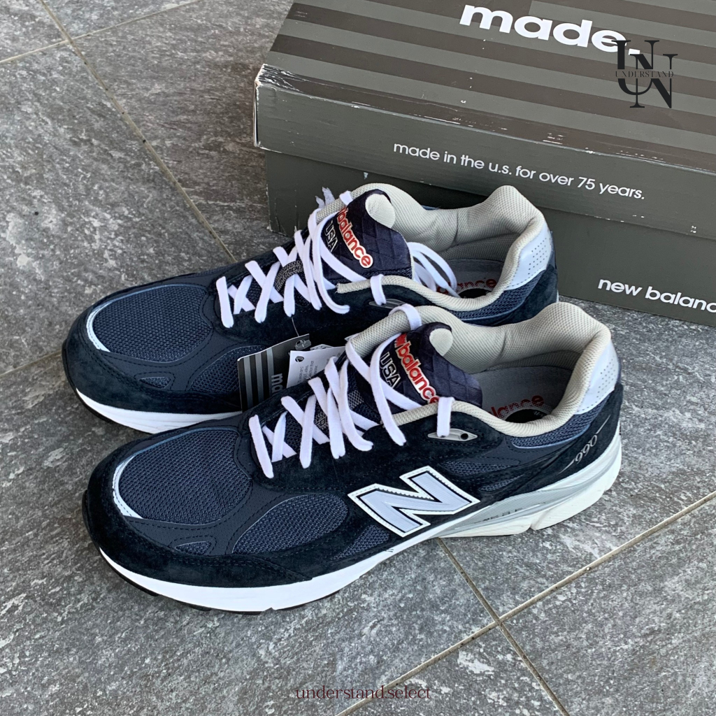 UN 代購▸ New Balance M990NB3 NB 990v3 990NB3 美製海軍藍NV3 | 蝦皮購物