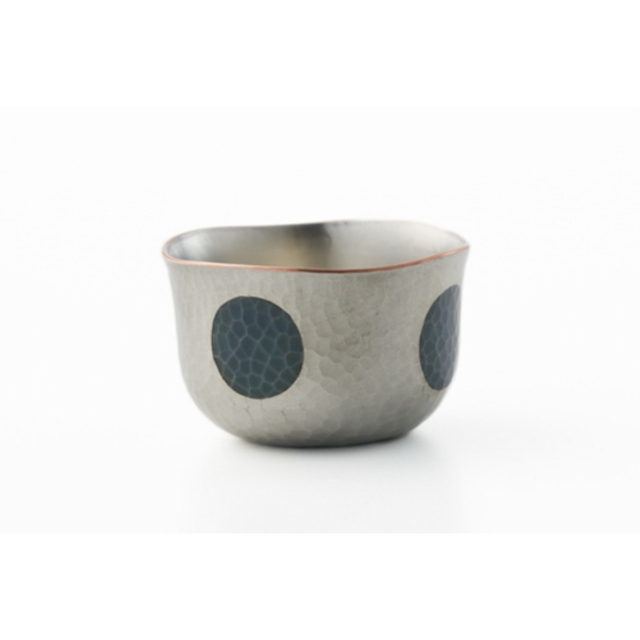 明天是週末】代購鎚起銅器玉川堂日式酒器ぐい呑水玉(60ml) 日本製小