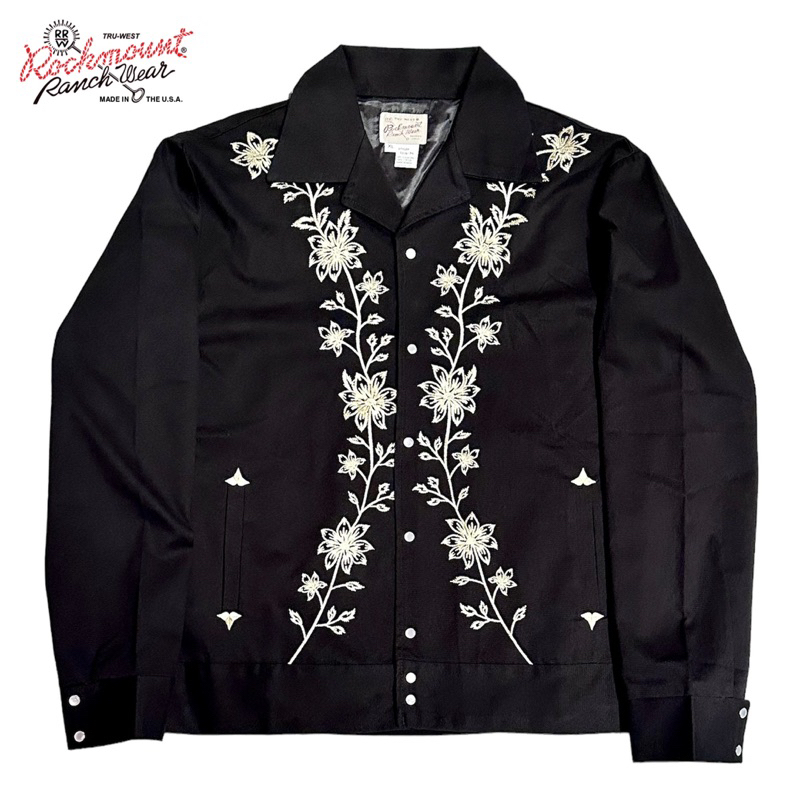 Rockmount Men's Rose Bouquet Embroidered Bolero Jacket