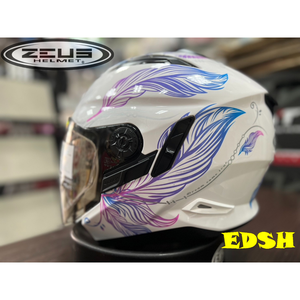 現貨 ZEUS ZS-613B AJ15 AJ32 AJ33 內墨鏡 眼鏡溝 安全帽 | 蝦皮購物