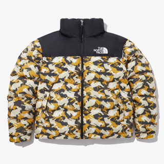 The north face 1996 retro nuptse jacket in macrofleck on sale print