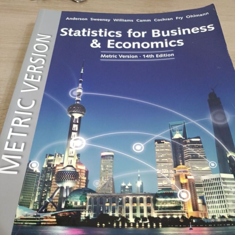 Statistics For Business & Economics 14th Edition | 蝦皮購物