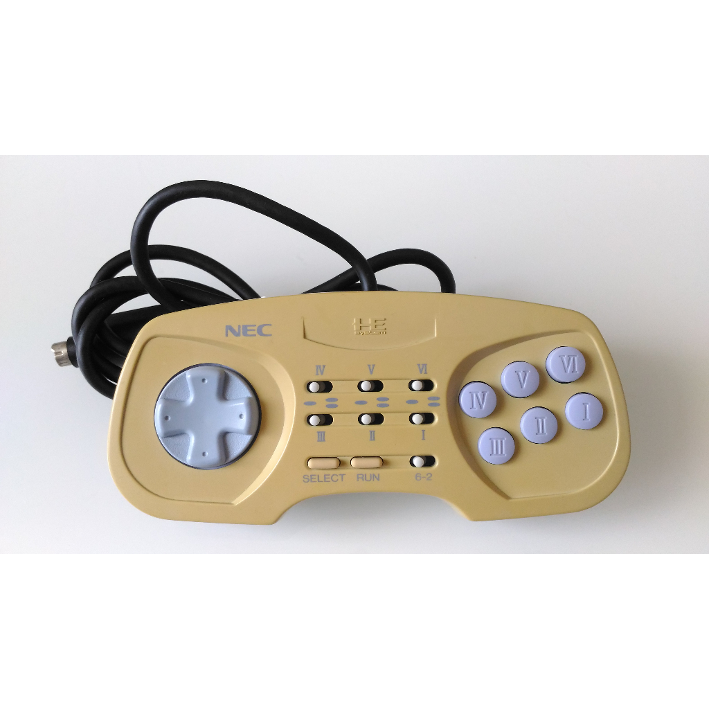 PC Engine PCE 原廠 RX樣式 連發 6鍵 手把 稀有少見 | 蝦皮購物