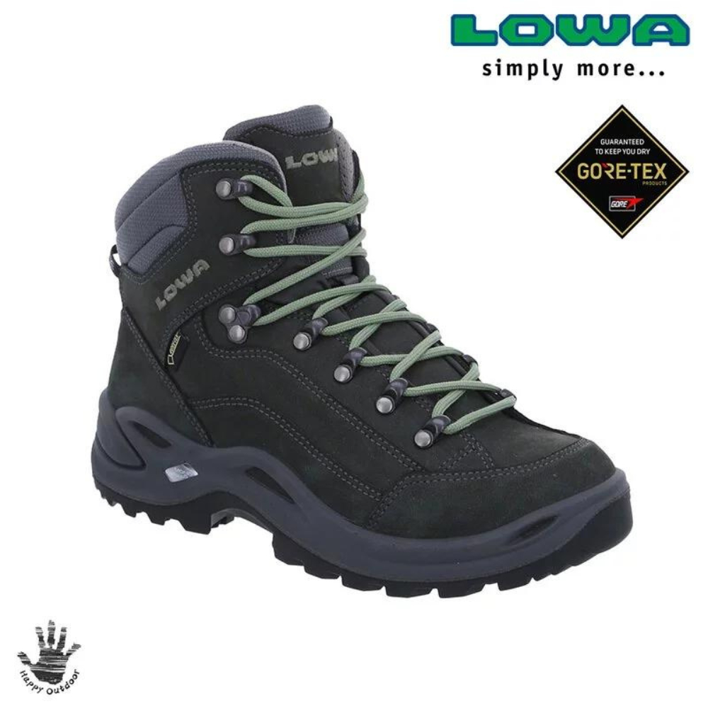 LOWA 女款RENEGADE GTX MID 中筒多功能健走鞋防水登山鞋LW320945-9781