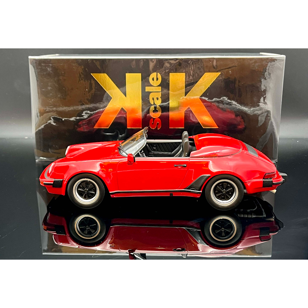 ポルシェ911スピードスター 1989 - KK-SCALE 1/18 1500台限定