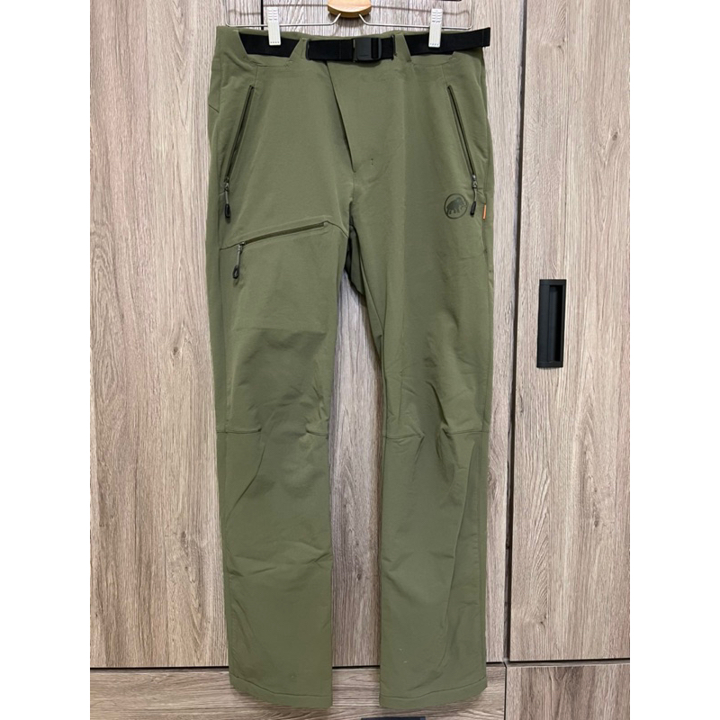 長毛象Mammut 登山軟殼褲/防潑水耐磨長褲Yadkin SO Pants AF(男款) M