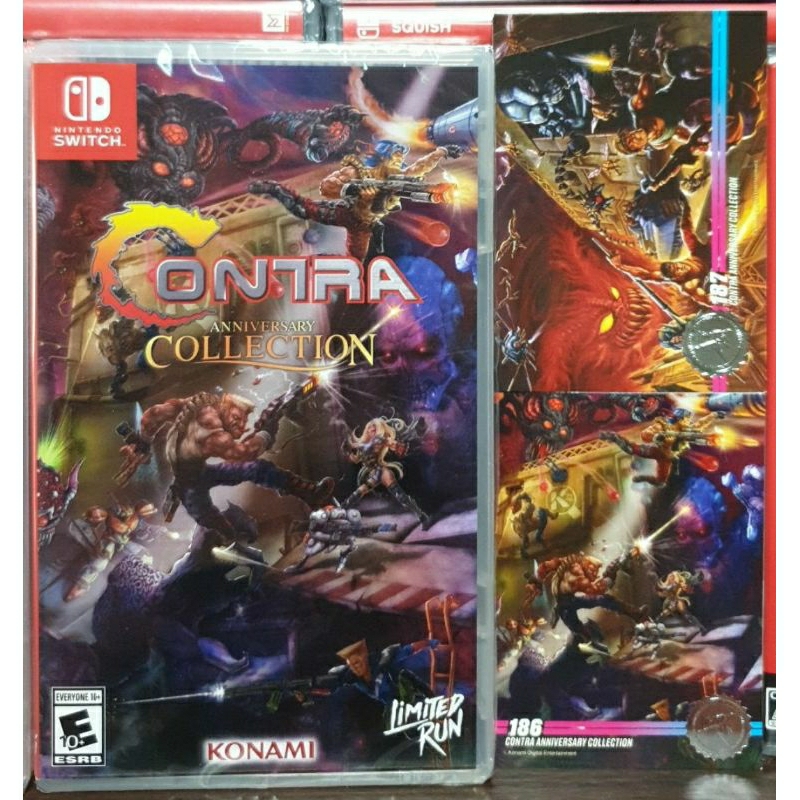 超級稀有遊戲】NS Switch遊戲Contra Anniversary Collection 魂斗羅