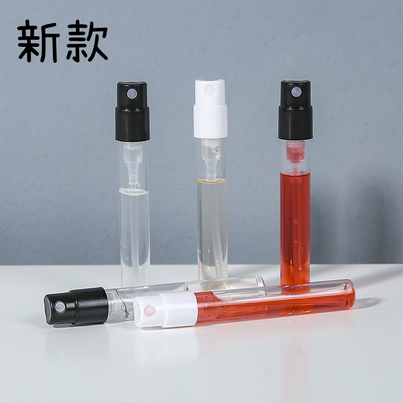 💄香水分裝瓶💄2ml卡扣式玻璃噴瓶6支一組香水噴瓶小香試管香分裝瓶