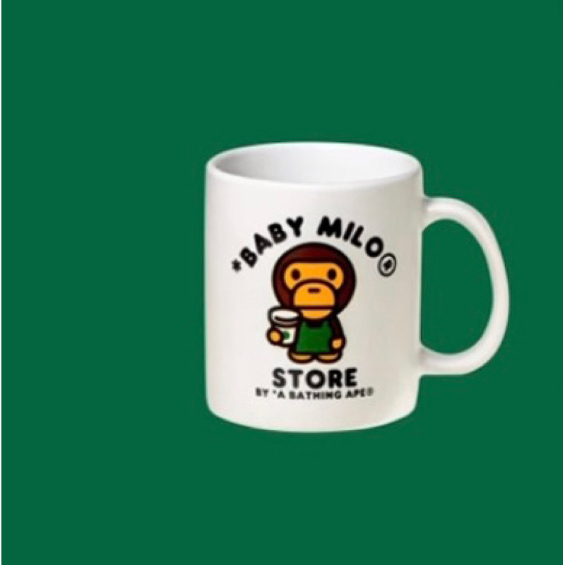 全新現貨BAPE BABY MILO X STARBUCKS 香港星巴克聯名商品| 蝦皮購物