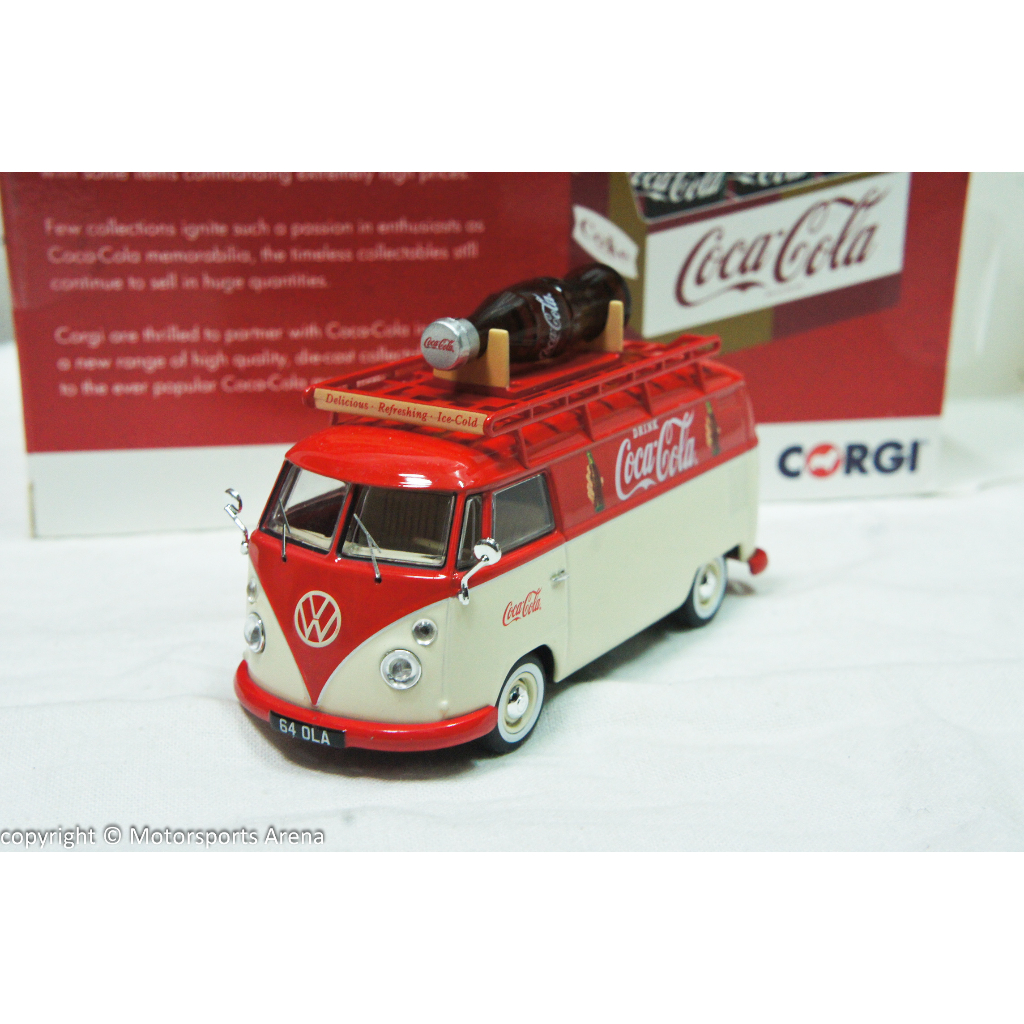 Modellino VW Volkswagen Type 2 T1 Coca Cola Scala 1:64 - Pressofuso, Edizione Limitata