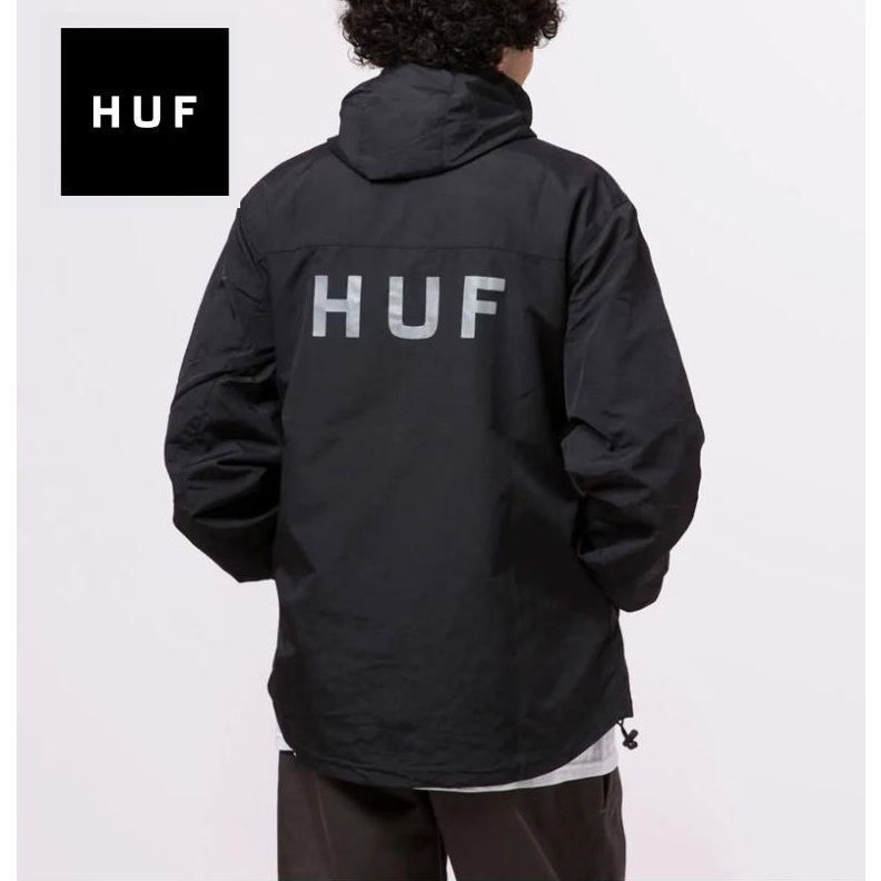 🔥【NTD】稀少限量！美國正品🇺🇸 HUF Shell Jacket 防水防風反光風衣