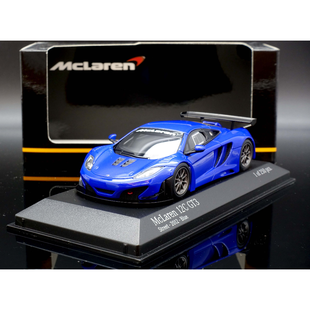 MINICHAMPS MCLAREN MP4-12C GT3 STREET YELLOW 437121396