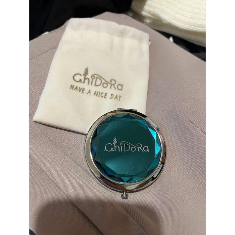 chidora 隨身鏡 鏡子 束口袋 | 蝦皮購物