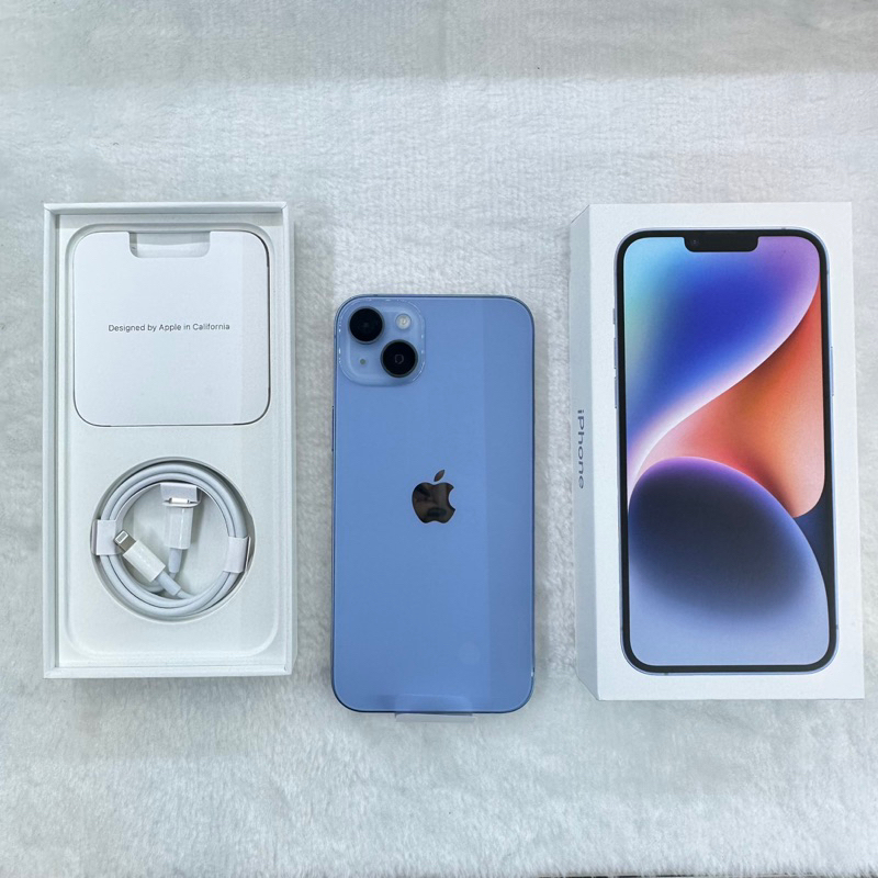 新品✨iPhone 14 128G/256G 藍色💙 僅拆封未使用台灣公司貨14