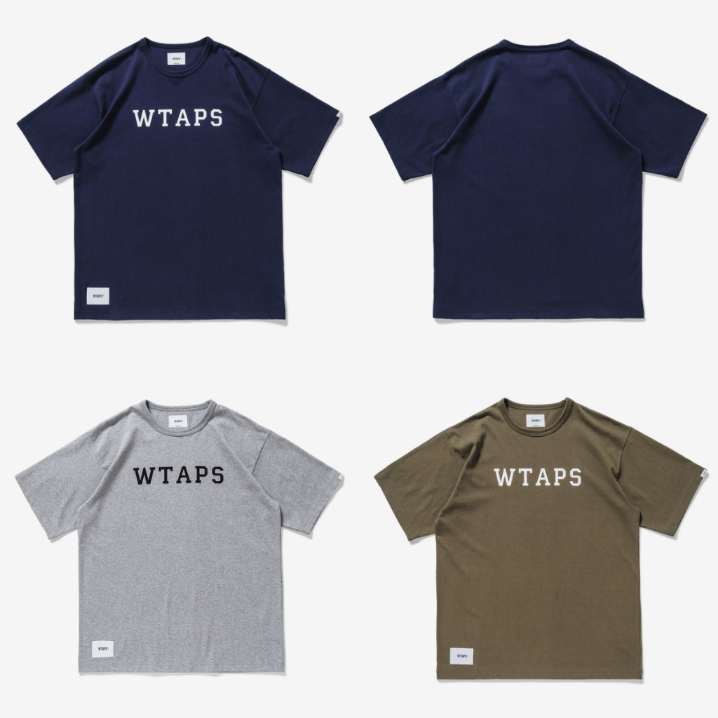 AllenTAPS】WTAPS 21SS COLLEGE / SS / COTTON 短袖| 蝦皮購物