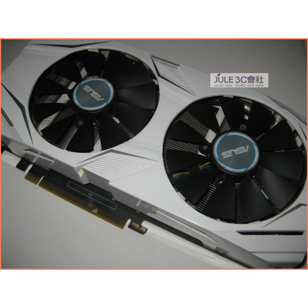 JULE 3C會社-華碩ASUS DUAL GTX1060-O6G D5/6G/電競/雪原豹/良品/PCIE