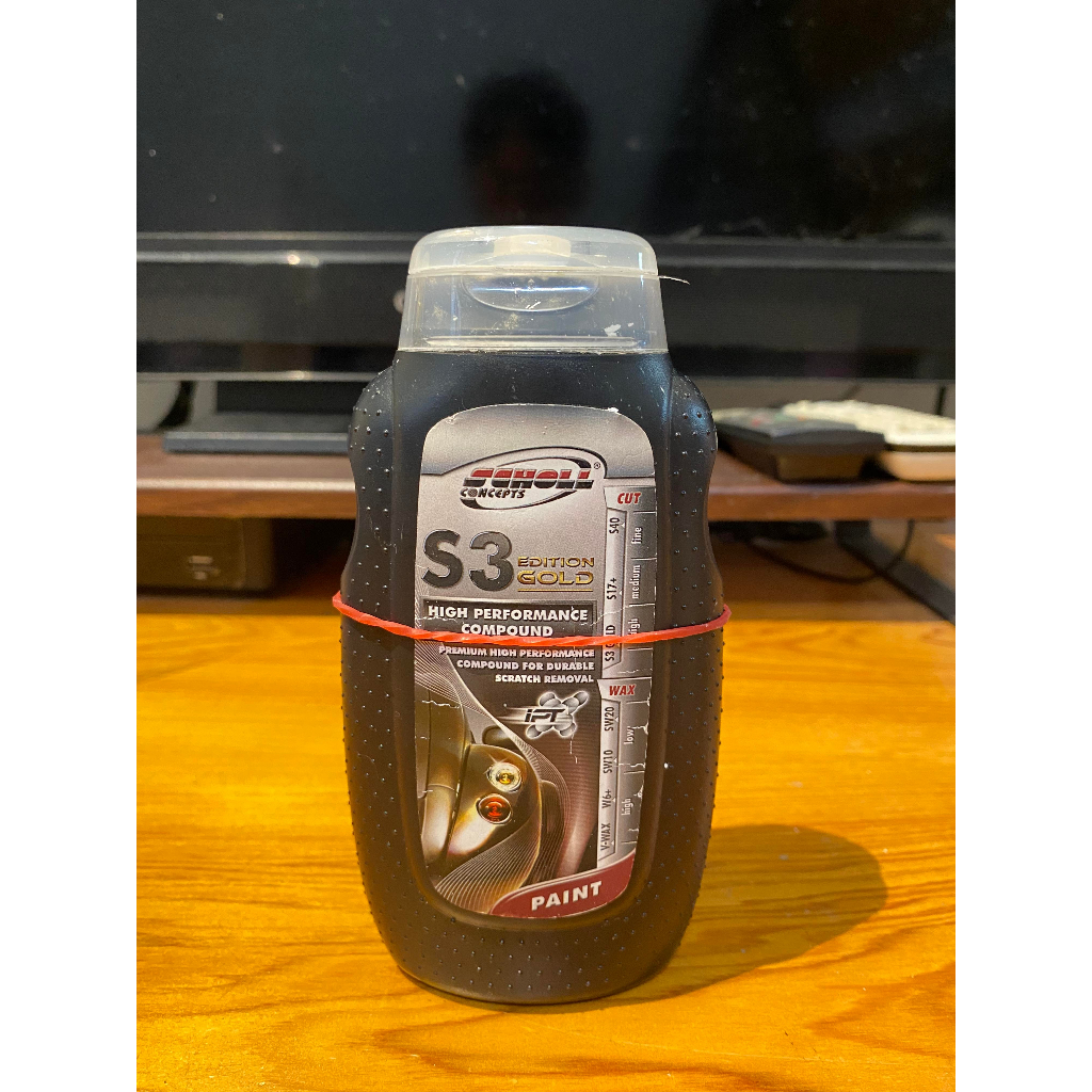 SCHOLL Concepts S2 BLACK extra heavy-cut | 250g | Maximum and unique removal power | VOC free