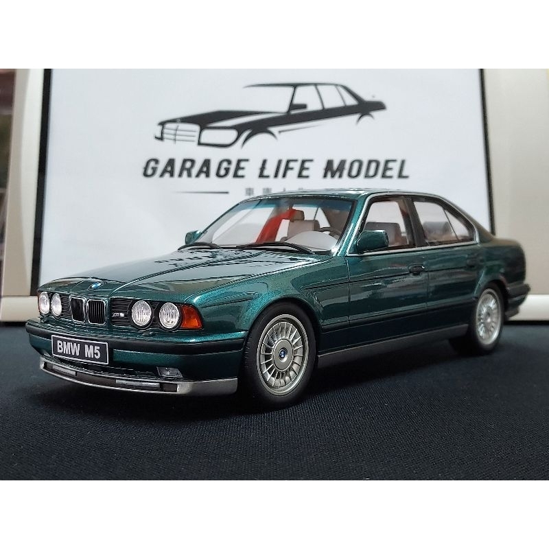 車庫人生1:18 1/18 OTTO BMW E34 M5 Cecotto 湖水綠OT968 模型車| 蝦皮購物