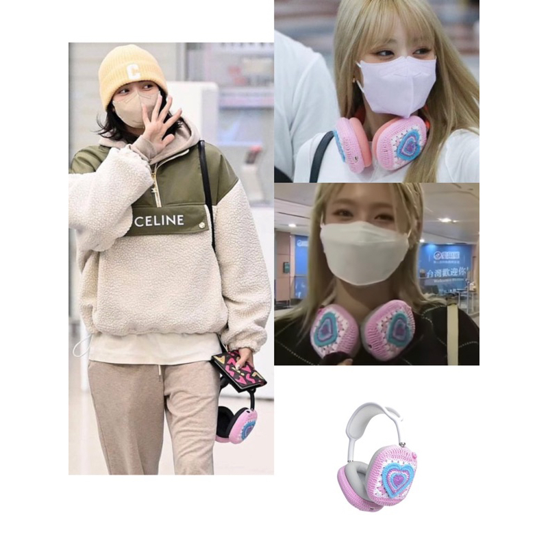 🇰🇷Leto.xx韓國代購🛬 LACEREMONIE造型印花針織AirPods Max