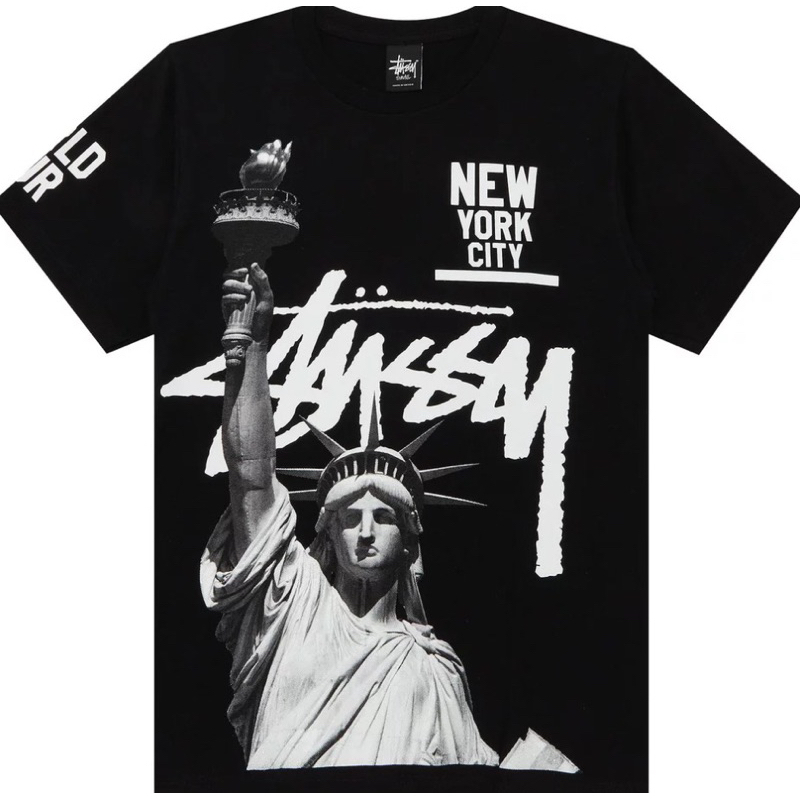 STUSSY 美國獨家限定店自由女神🗽女神維納斯藝術系列tee / 復古經典