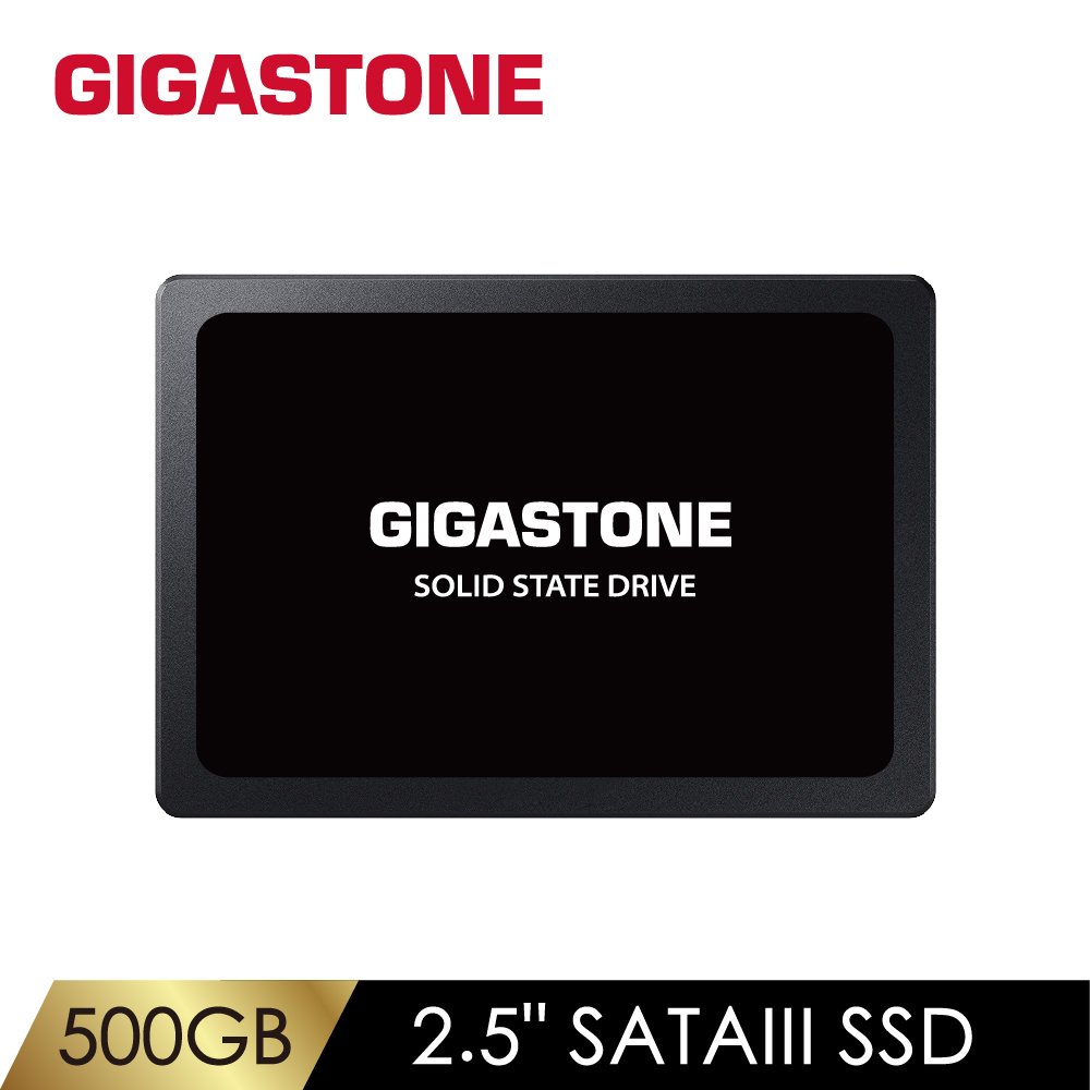 GIGASTONE】2.5吋固態硬碟SSD 250G/500G/1T｜台灣製造/SATA3/500GB/1TB