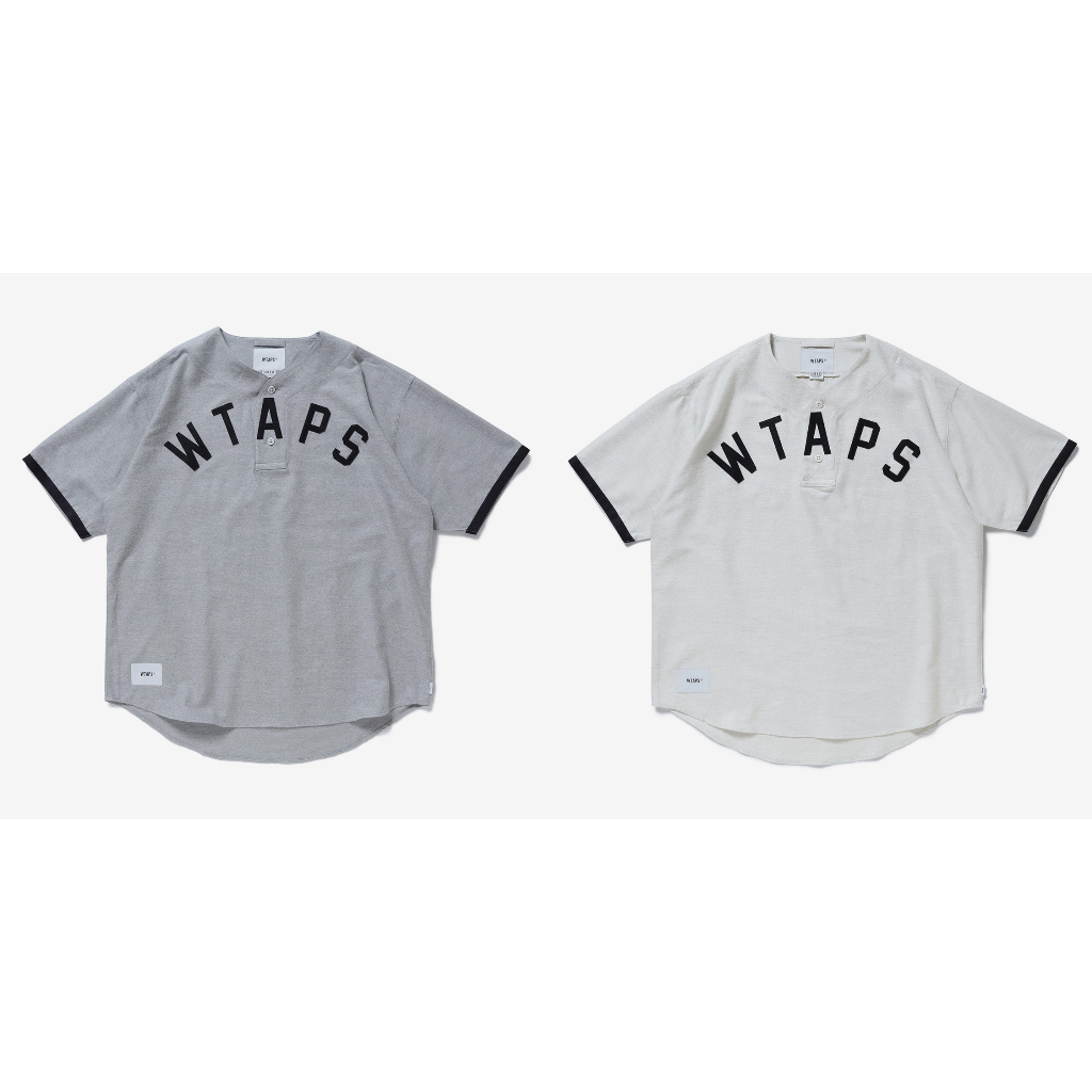 AllenTAPS】WTAPS 22SS LEAGUE / SS / COTTON. FLANNEL 短袖襯衫棒球衫